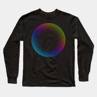 Circled Optical Illusion - #6 Long Sleeve T-Shirt